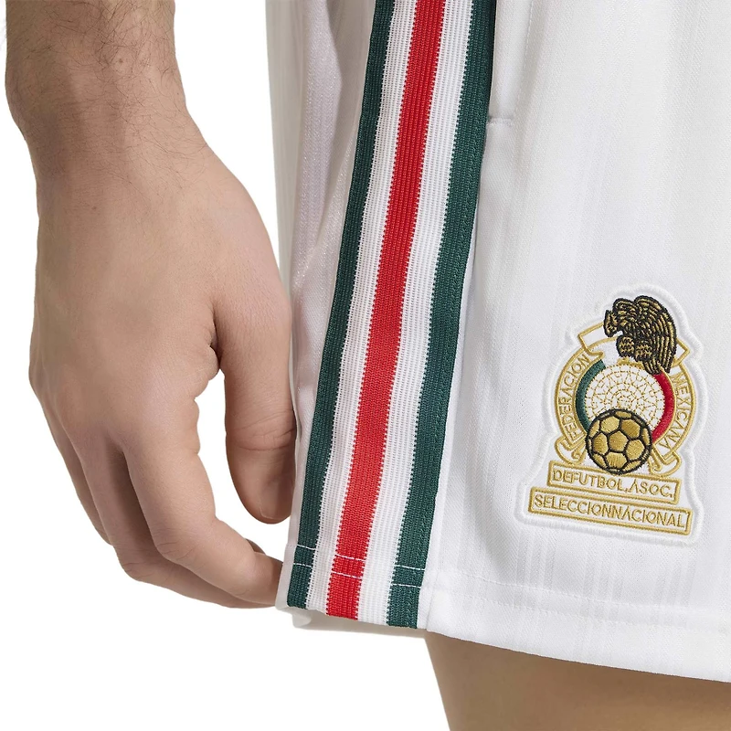 Short adidas Originals blanc pour homme, équipe nationale du Mexique