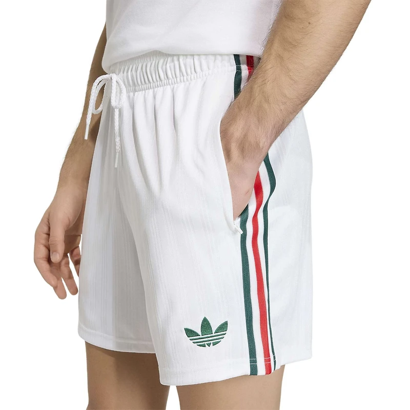 Men's adidas White Mexico National Team Originals Shorts