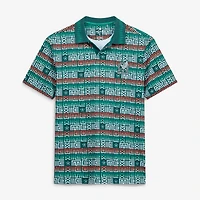 Men's Antigua  Green Mexico National Team Golden Polo