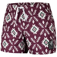 Short de loisirs sublimé bordeaux l'équipe nationale du Mexique pour hommes