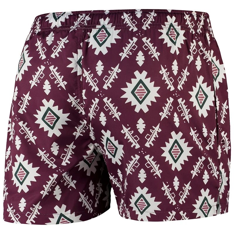 Short de loisirs sublimé bordeaux l'équipe nationale du Mexique pour hommes