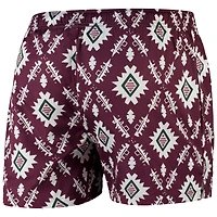 Short de loisirs sublimé bordeaux l'équipe nationale du Mexique pour hommes