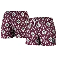 Short de loisirs sublimé bordeaux l'équipe nationale du Mexique pour hommes