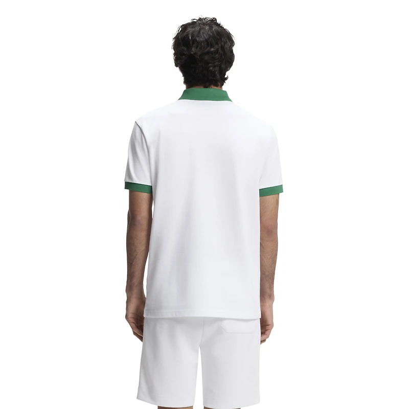 Men's Hugo Boss White Mexico Lux Paddy Polo
