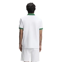 Men's Hugo Boss  White Mexico Lux Paddy Polo