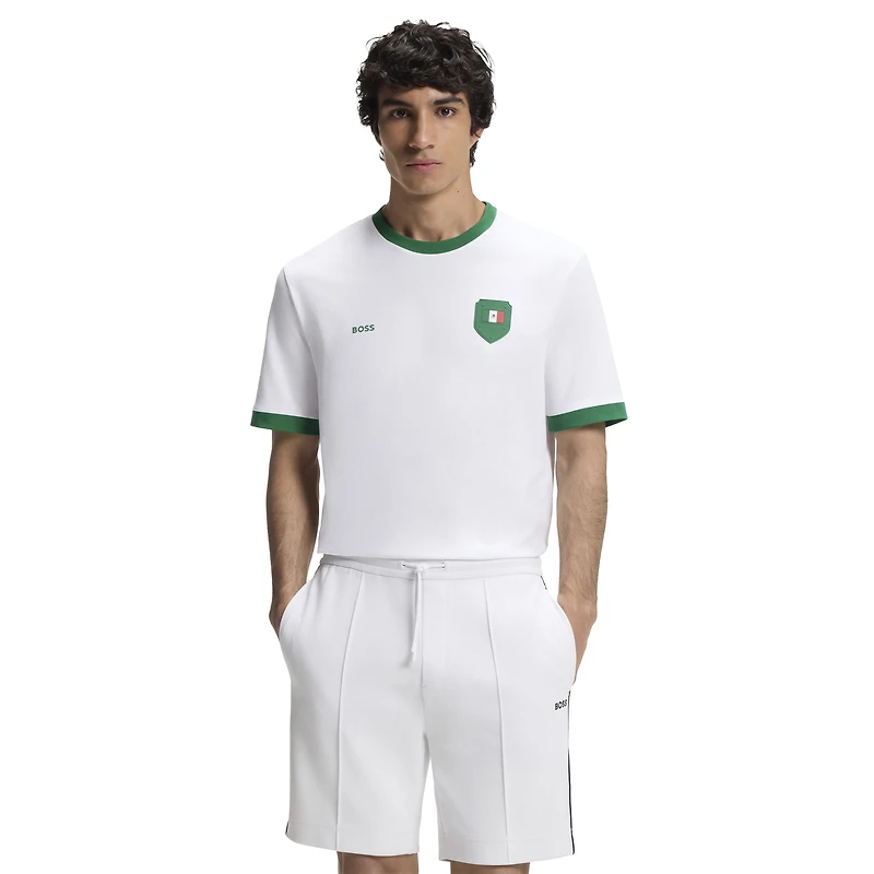 Men's Hugo Boss White Mexico Lux T-Shirt