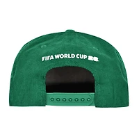 Men's Outerstuff  Green Mexico National Team FIFA World Cup 2026 Corduroy Snapback Hat