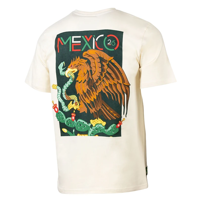 Men's Sport Design Sweden  Cream Mexico National Team Classic T-Shirt