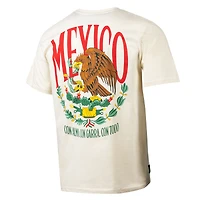 T-shirt homme Sport Design Suède Crème Mexique Équipe nationale Aigle d'or
