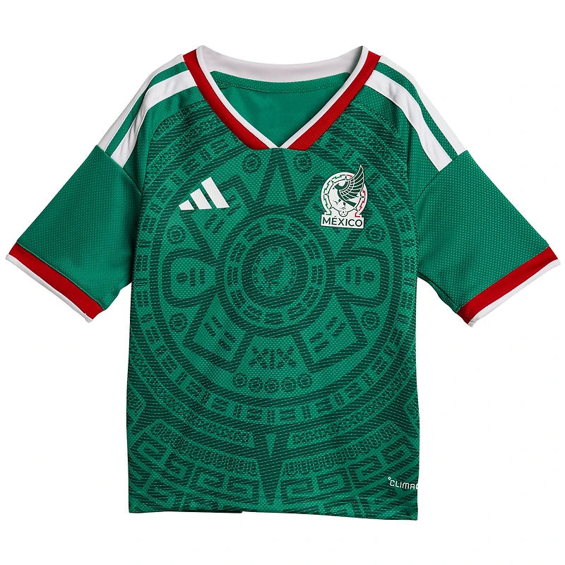 Toddler adidas Green Mexico National Team FIFA x World Cup Home 2026 Replica Mini Kit