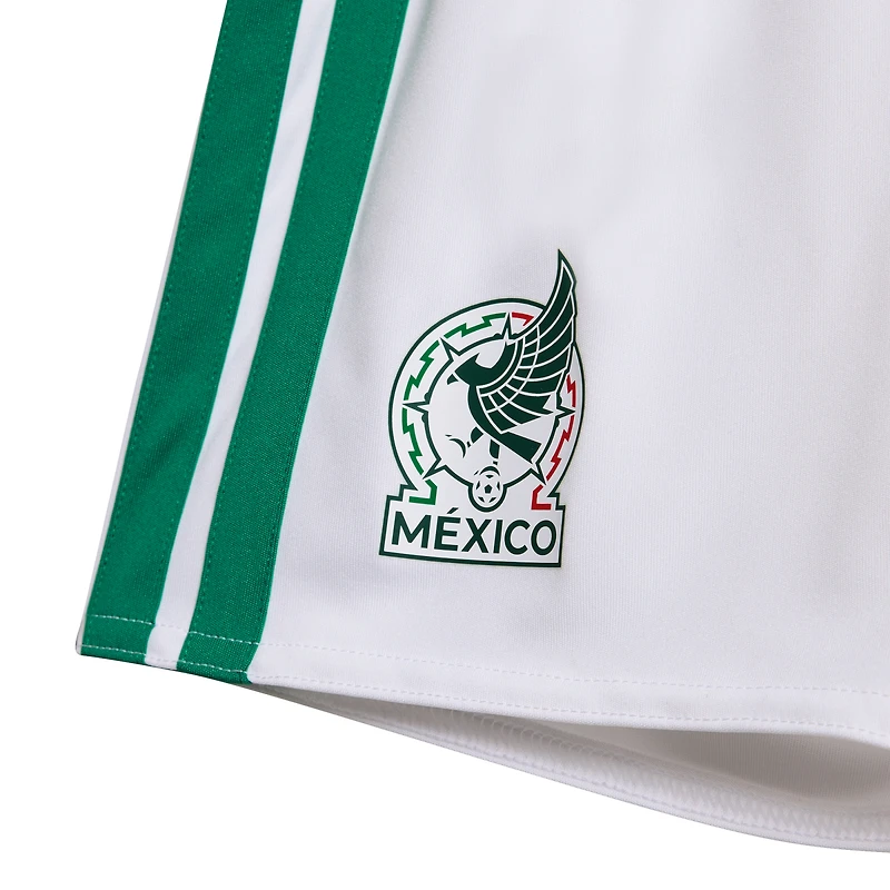 Mini-maillot réplique adidas vert de l'équipe nationale du Mexique pour enfant, maillot domicile FIFA x Coupe Monde 2026