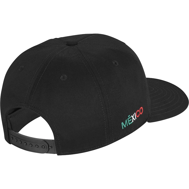 Casquette snapback unisexe adidas noire de l'équipe nationale du Mexique FIFA x Coupe du Monde