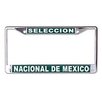 Cadre de plaque d'immatriculation avec logo de l'équipe nationale du Mexique WinCraft