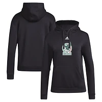 Women's adidas Black Mexico National Team Crest Pullover Hoodie