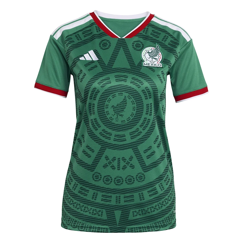 Maillot réplique domicile vert adidas de l'équipe nationale du Mexique pour femmes (2026)