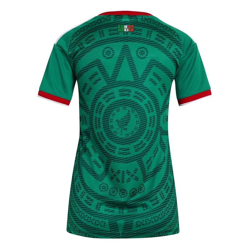 Women's adidas Green Mexico National Team FIFA x World Cup 2026 Home Replica Jersey