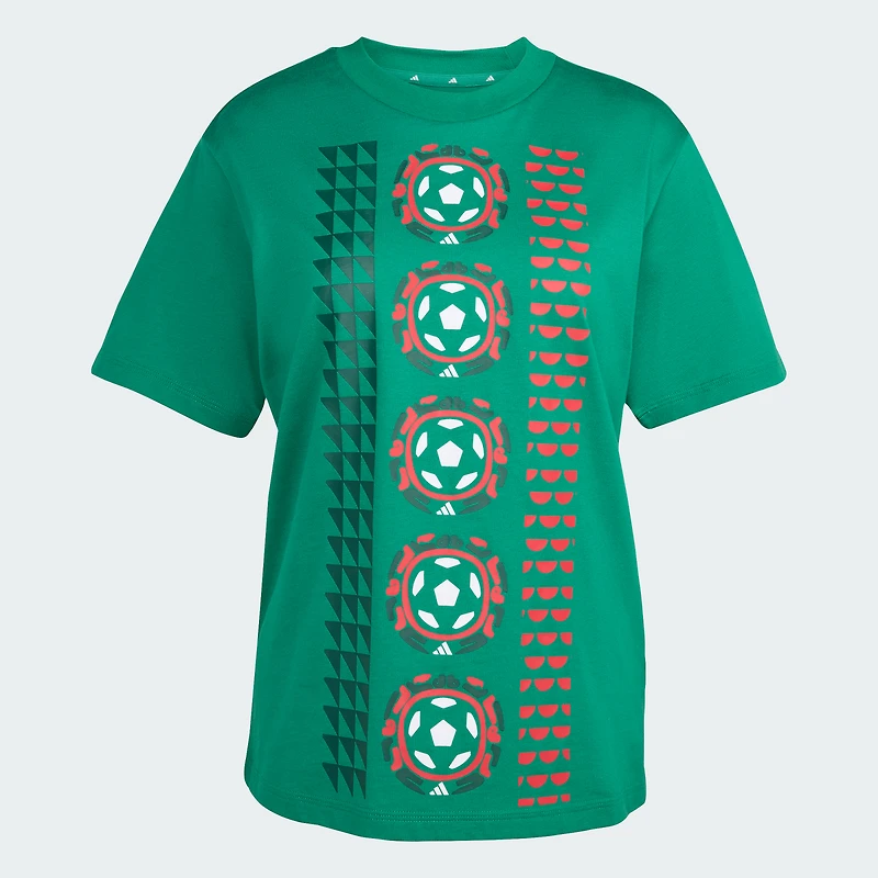 Women's adidas Green Mexico National Team T-Shirt
