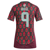 Women's adidas Raul Jimenez Burgundy Mexico National Team 2024 Home Replica Player Jersey