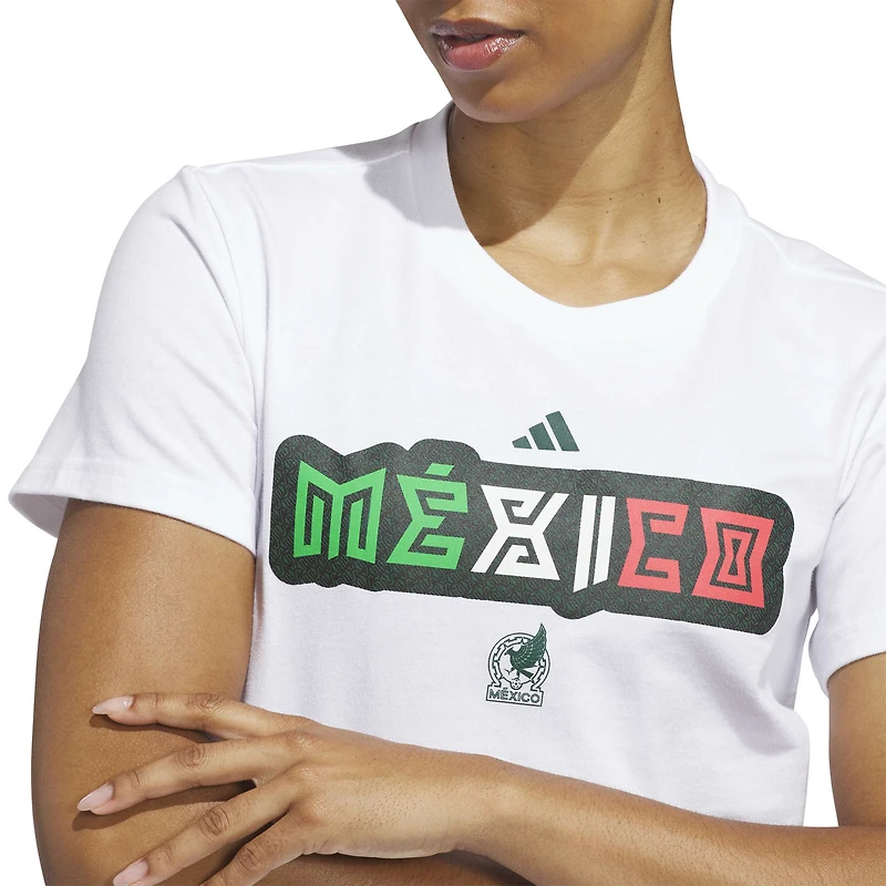 Women's adidas Mexico National Team Jersey Hook T-Shirt