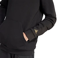 Sweat à capuche DNA noir pour jeunes adidas Mexico National Team 2025 Third Jersey