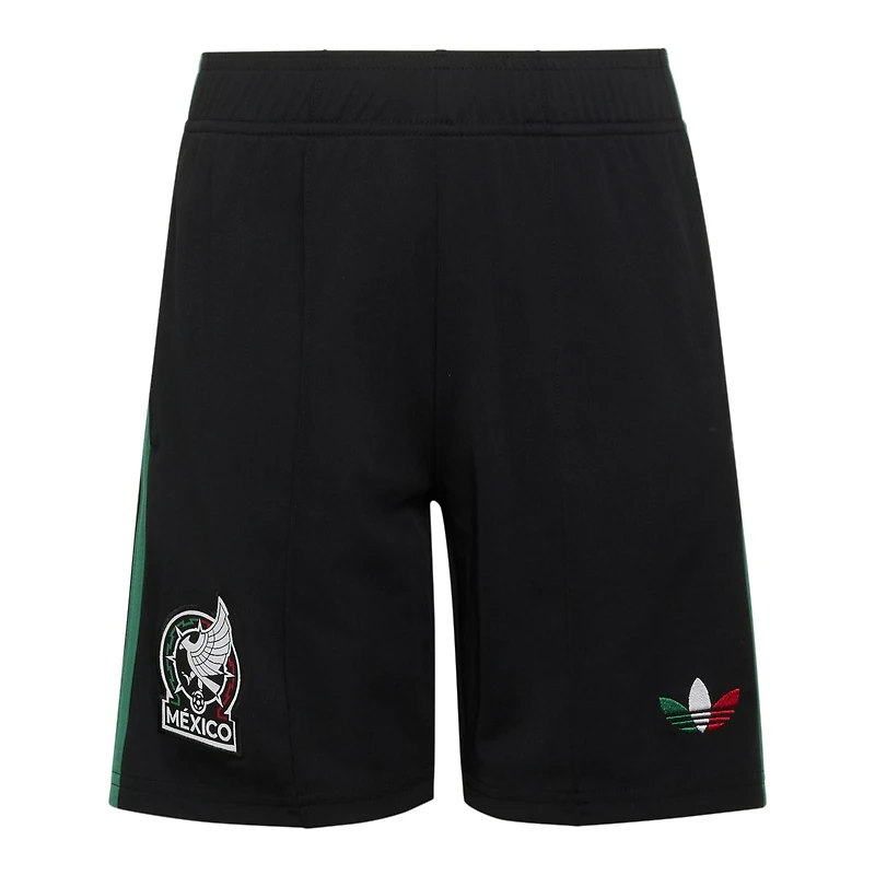 Youth adidas White Mexico National Team 2026 Home Replica Shorts