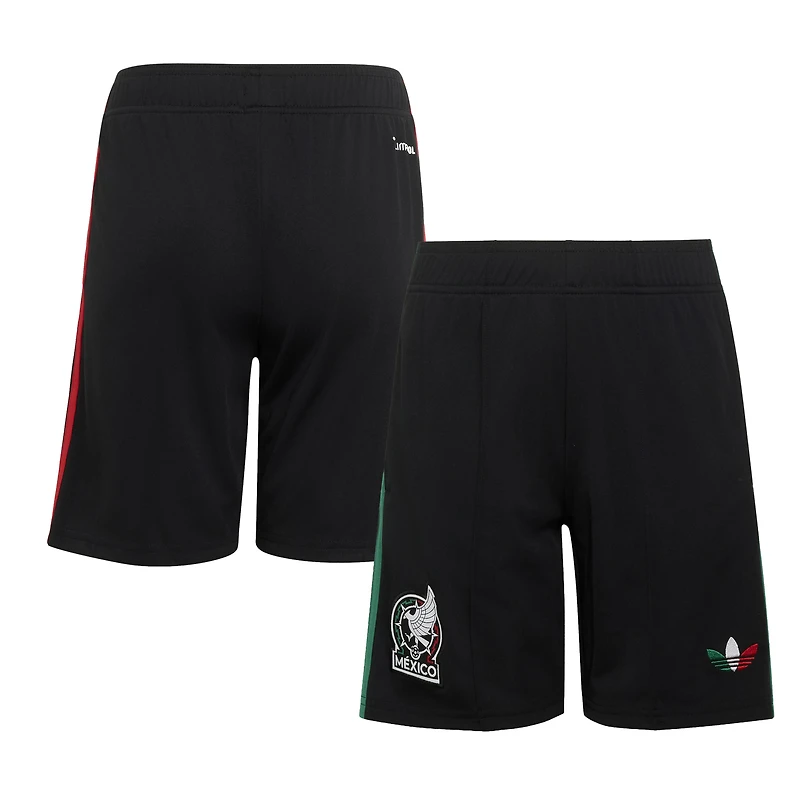 Youth adidas White Mexico National Team 2026 Home Replica Shorts