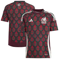 Youth adidas Burgundy Mexico National Team 2024 Home Replica Jersey
