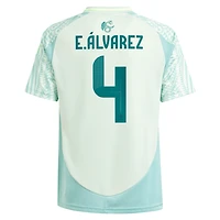 Maillot de joueur réplique extérieur l'équipe nationale du Mexique 2024 adidas Edson Alvarez vert pour jeune