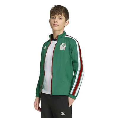 Youth adidas Green Mexico National Team 2026 Full-Zip Game Day Anthem Jacket