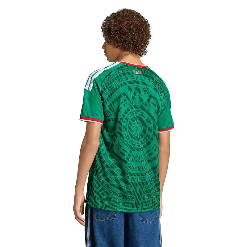 Maillot réplique domicile adidas vert de l'équipe nationale du Mexique pour jeunes (2026)