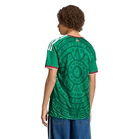 Maillot réplique domicile adidas vert de l'équipe nationale du Mexique pour jeunes (2026)