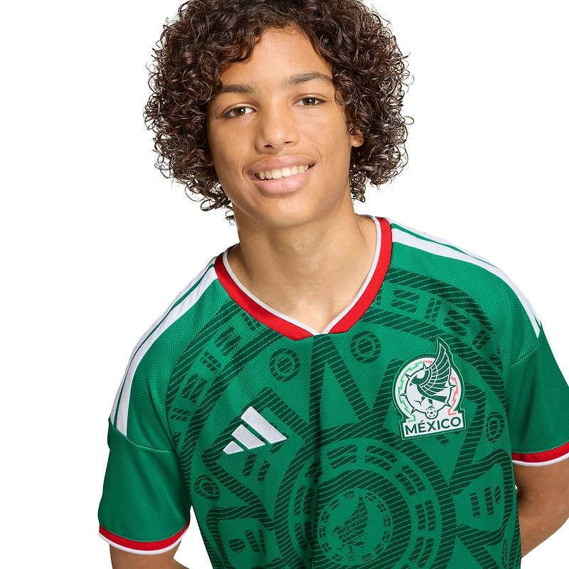 Youth adidas Green Mexico National Team 2026 Home Replica Jersey