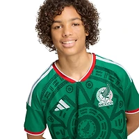 Youth adidas  Green Mexico National Team 2026 Home Replica Jersey