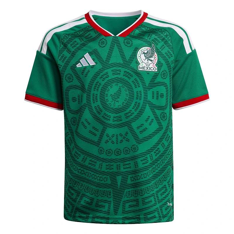 Youth adidas  Green Mexico National Team 2026 Home Replica Jersey