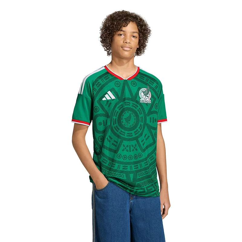 Youth adidas Green Mexico National Team 2026 Home Replica Jersey