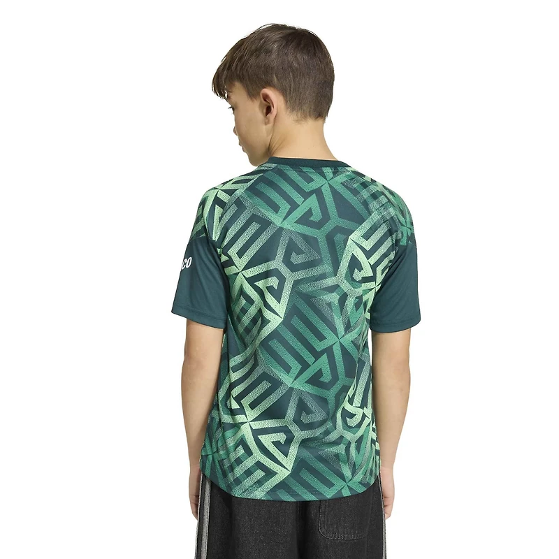 Youth adidas Green Mexico National Team 2026 Pre-Match Top