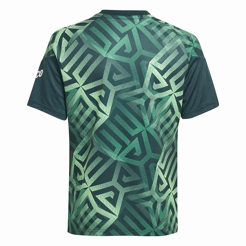 Youth adidas Green Mexico National Team 2026 Pre-Match Top