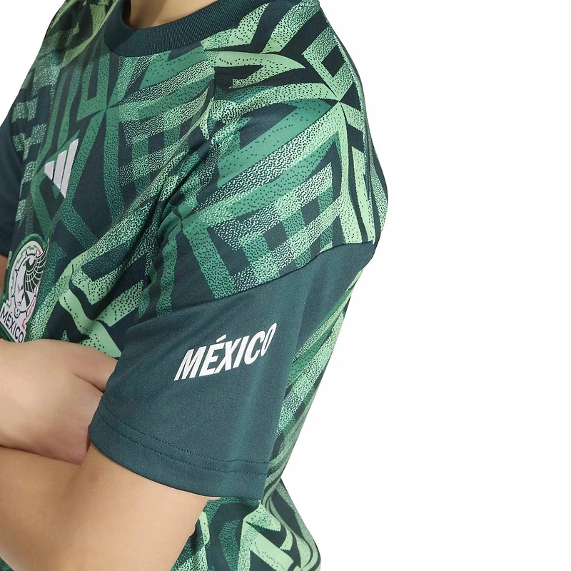 Youth adidas Green Mexico National Team 2026 Pre-Match Top