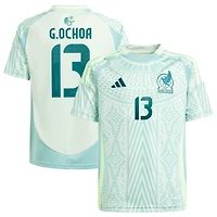 Youth adidas Guillermo Ochoa Green Mexico National Team 2024 Away Replica Player Jersey