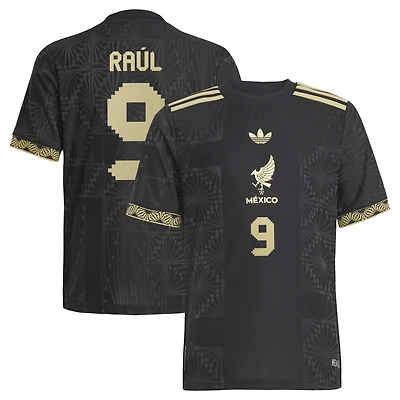Youth adidas Raul Jimenez Black Mexico National Team 2025 Third Authentic Player Jersey