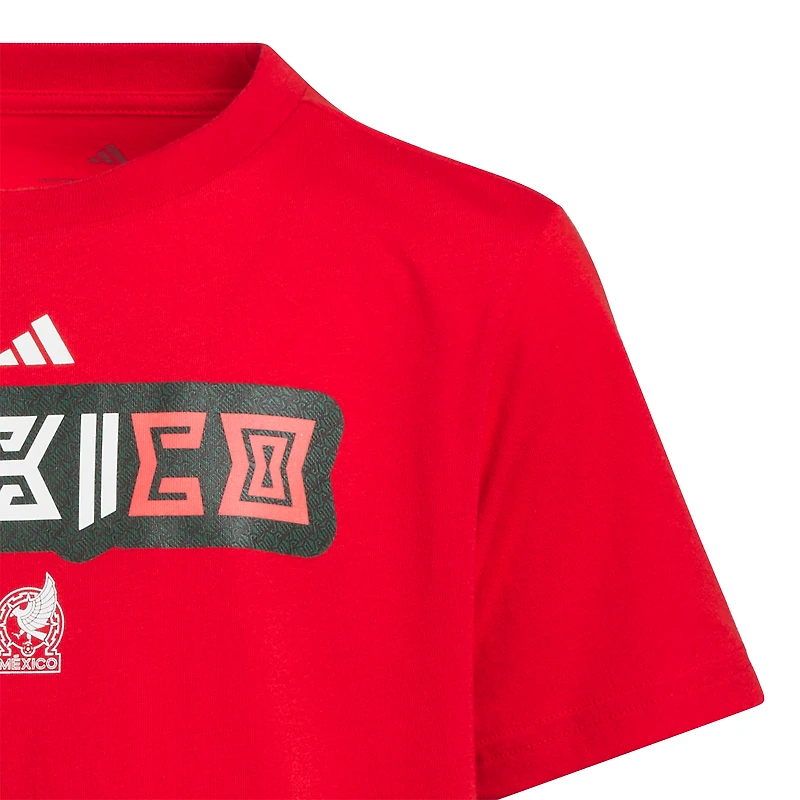 Youth adidas Red Mexico National Team Jersey Hook T-Shirt