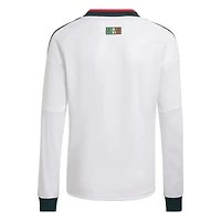 Youth adidas  White Mexico National Team 2026 Away Replica Long Sleeve Jersey