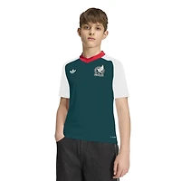 Youth adidas White Mexico National Team 2026 Pre-Match Top