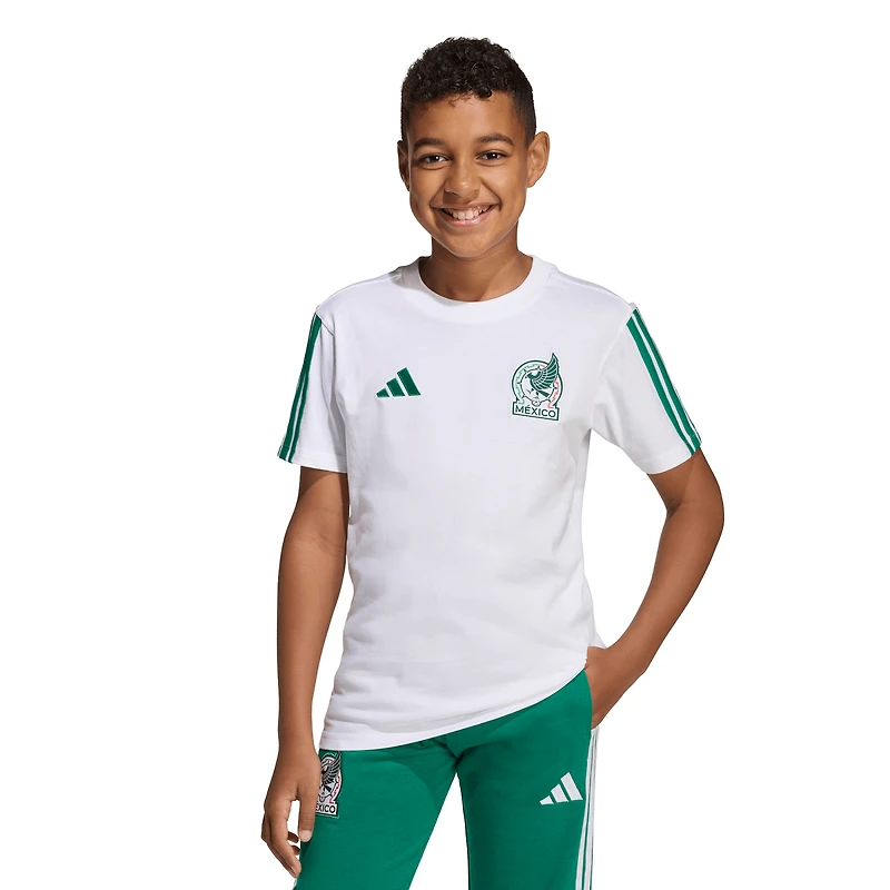 T-shirt adidas blanc pour jeunes, équipe nationale du Mexique, FIFA x Coupe Monde Alphaskin