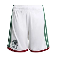 Youth adidas  White Mexico National Team FIFA x World Cup Replica Shorts