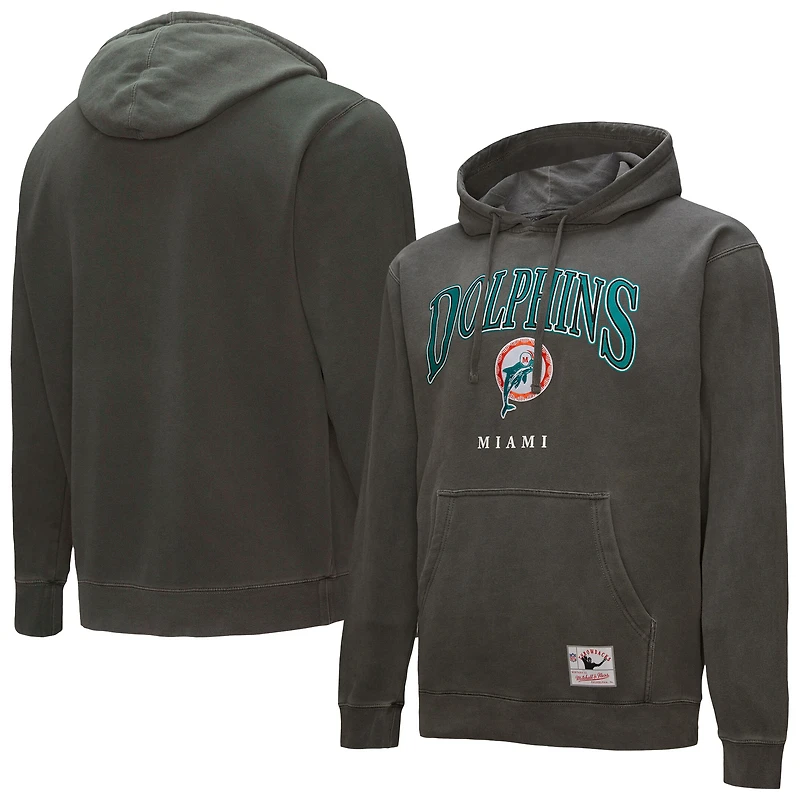 Mitchell & Ness  Gray Miami Dolphins Slot Pullover Hoodie