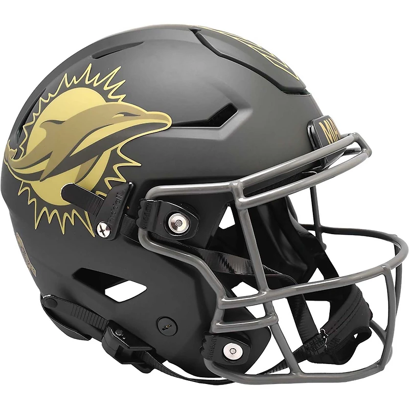  Miami Dolphins Riddell 2025 Salute to Service Speed Flex Helmet
