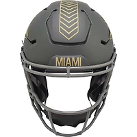  Miami Dolphins Riddell 2025 Salute to Service Speed Flex Helmet