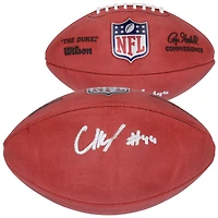 Ballon de football Wilson Duke dédicacé par Chop Robinson des Dolphins de Miami