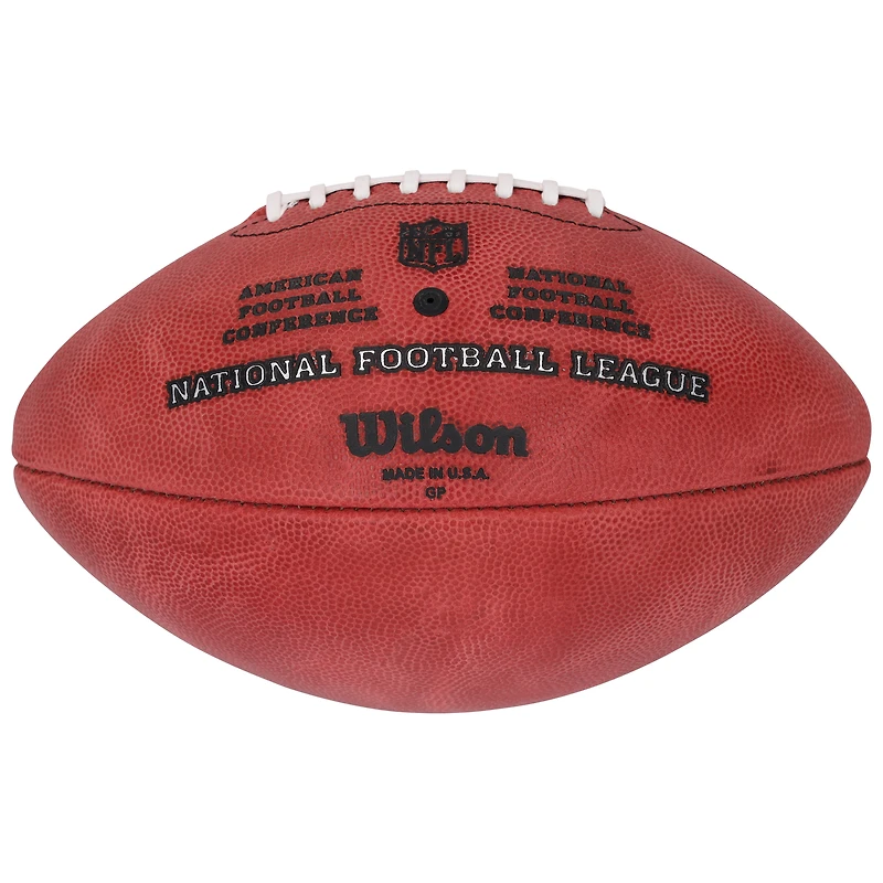 Ballon de football Wilson Duke dédicacé par Chop Robinson des Dolphins de Miami